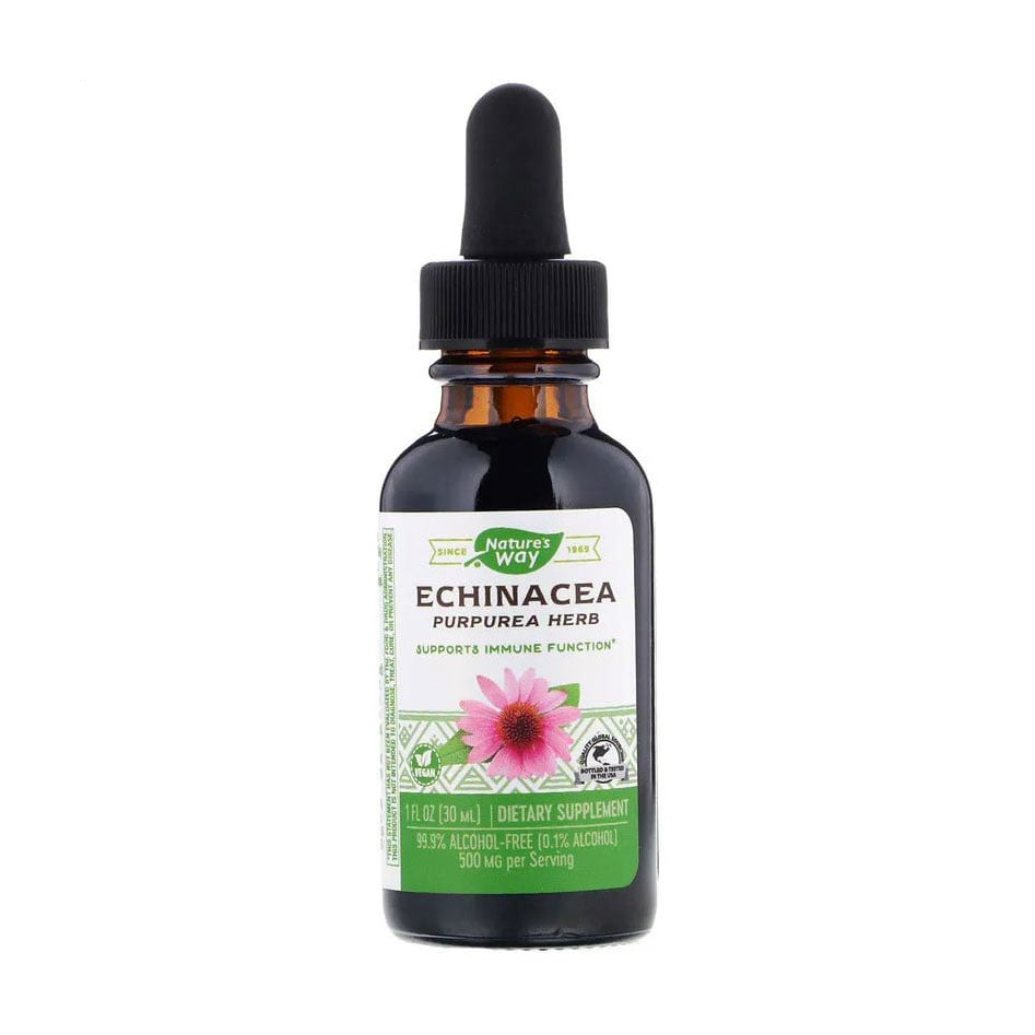 Ехінацея Nature's Way Echinacea 500 мг, без спирту, в рідині, 30 мл